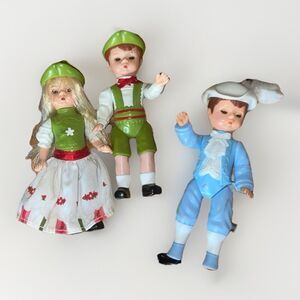 Madame Alexander Mini Hansel & Gretel PLUS Prince Charming 2010 Dolls McDs (3pc)